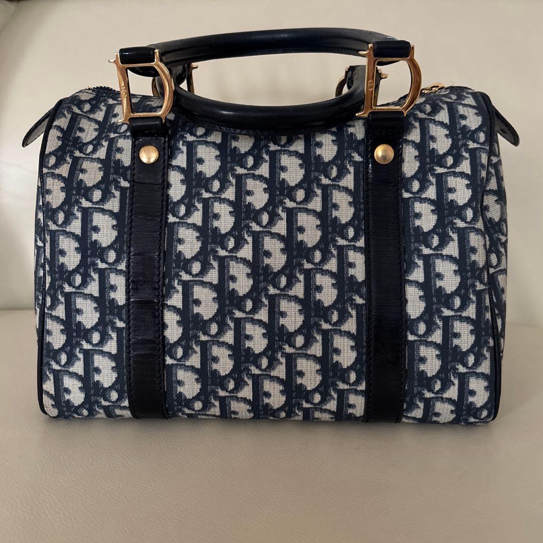 Christian Dior トロッター ミニボストンバッグ