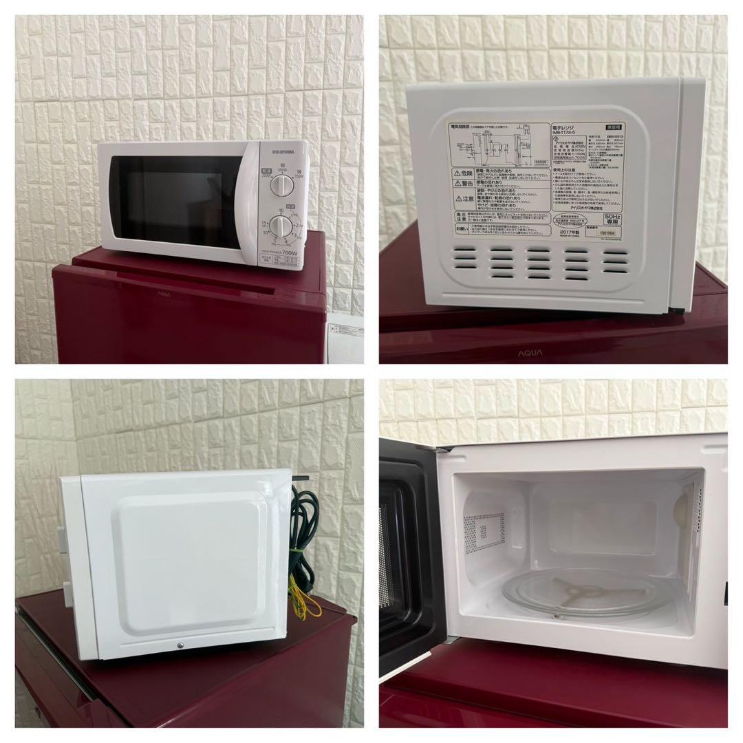 momo ✨家電3点　アクア　ハイアール　アイリス　冷蔵庫　洗濯機　美品