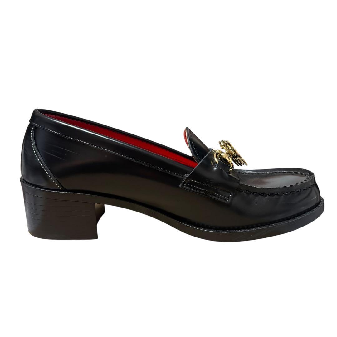 【美品】SIIILON HARUTA メモリーフォームローファー 黒 希少