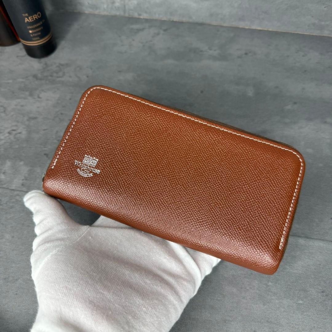 【入手困難】Whitehouse Cox ラウンドジップ 長財布 ロンドンカーフ