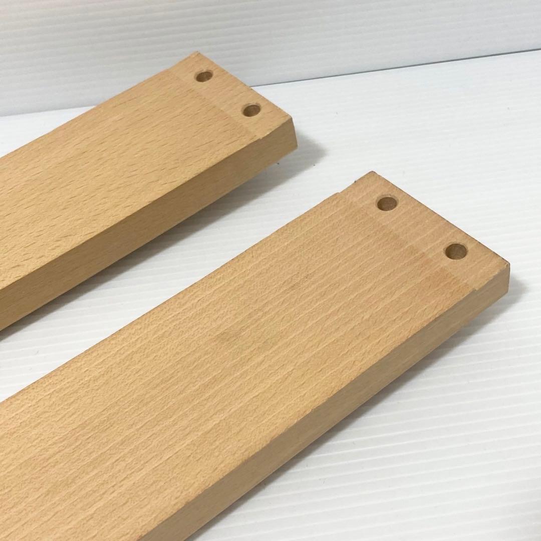 デュシマ社 木製 赤いカー 白木 デュシマ鉄橋 知育玩具