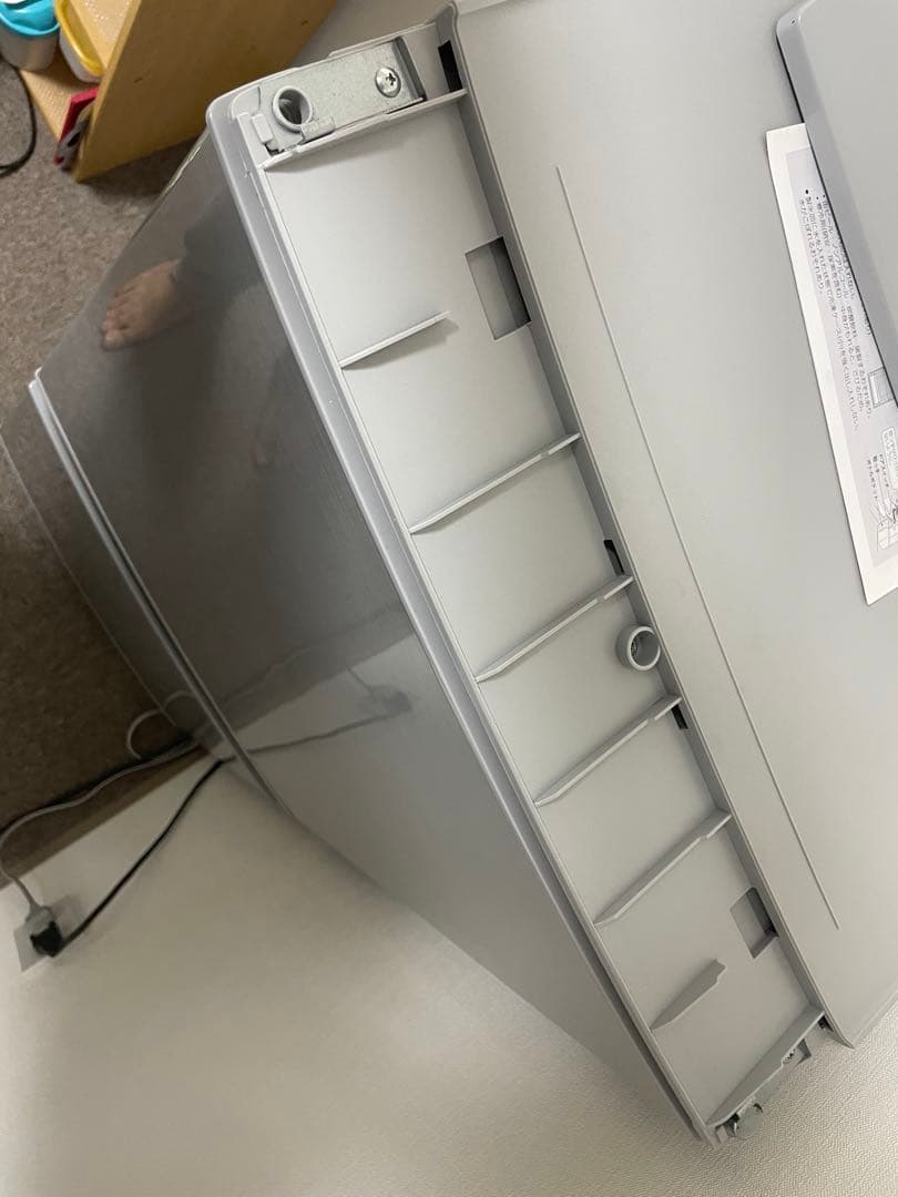 【最終価格】シルバー冷蔵庫　両開き対応　SJ-D14C-S