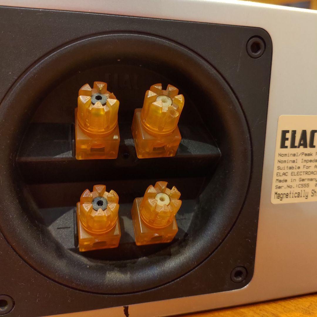 ELAC Center555 センタースピーカー シルバー