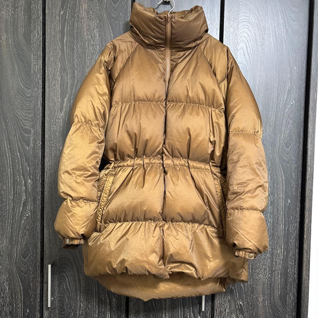 conteコンテ　リバーシブルダウンジャケット　ブラウン