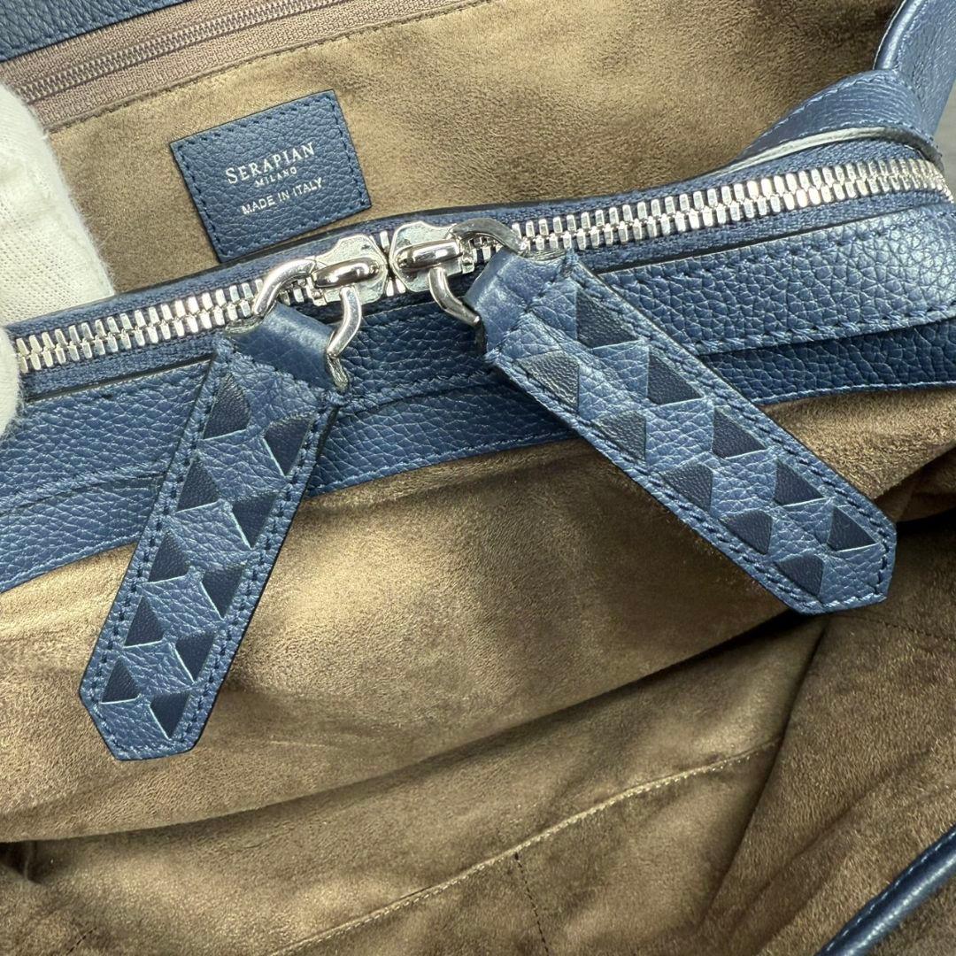 ★極美品★SERAPIAN LUNA 2way A4可 RUGIADAレザー