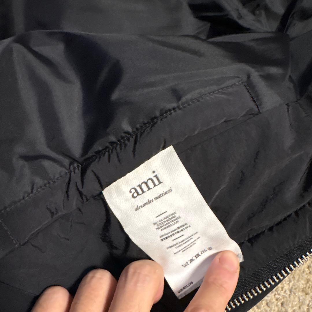 ami ブラック ダウンジャケット Sサイズ