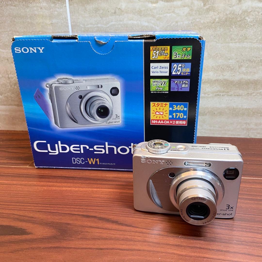 SONY Cyber-shot DSC-W1 デジカメ ほぼ新品 3801