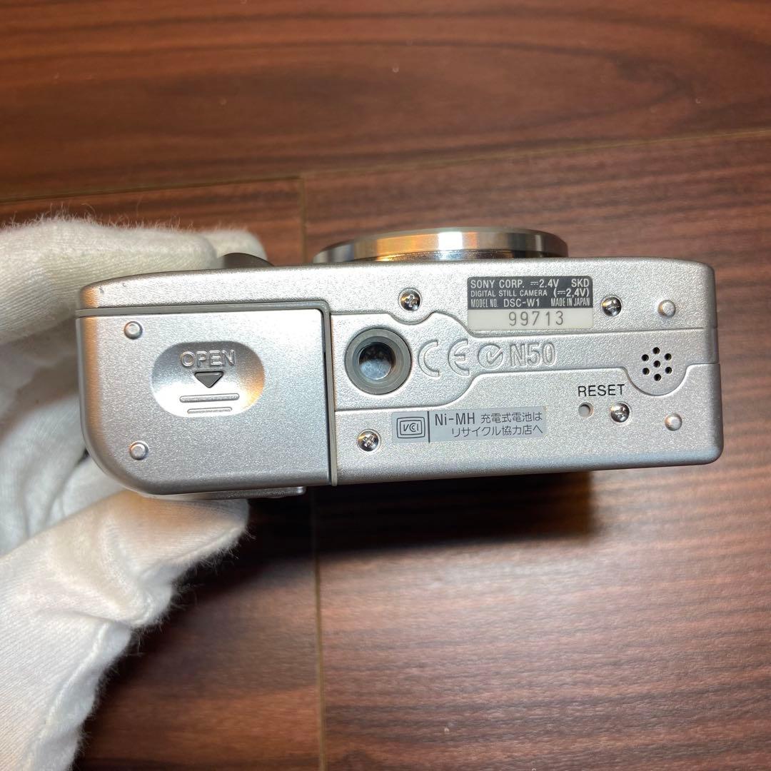 SONY Cyber-shot DSC-W1 デジカメ ほぼ新品 3801