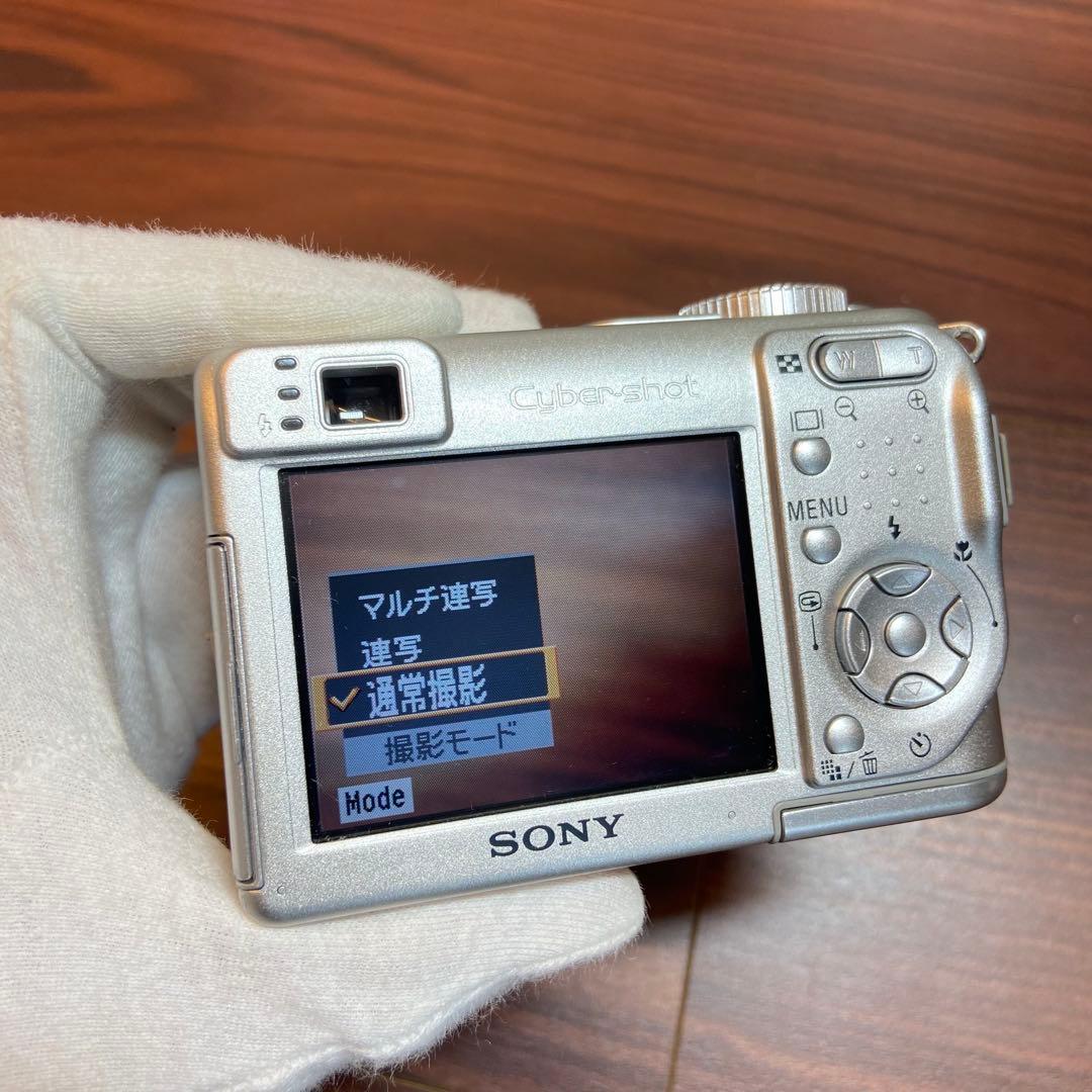 SONY Cyber-shot DSC-W1 デジカメ ほぼ新品 3801
