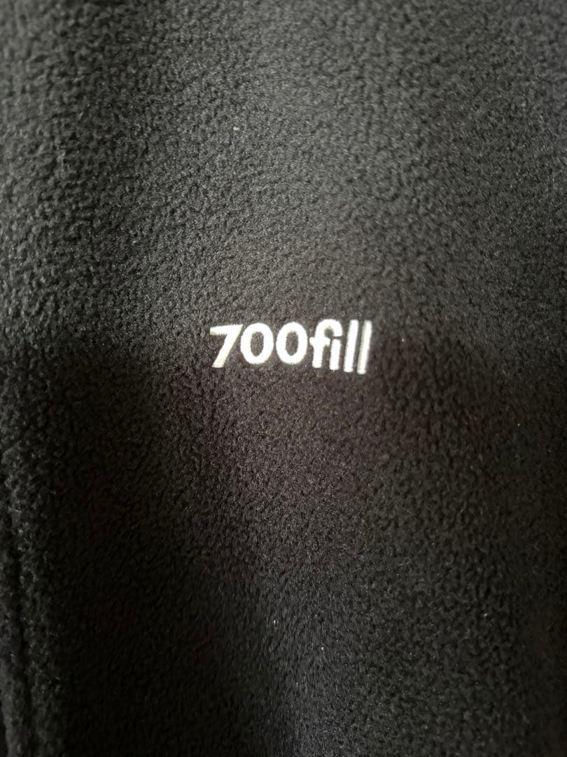 700FILL Small Payment Logo フリースベスト XXL