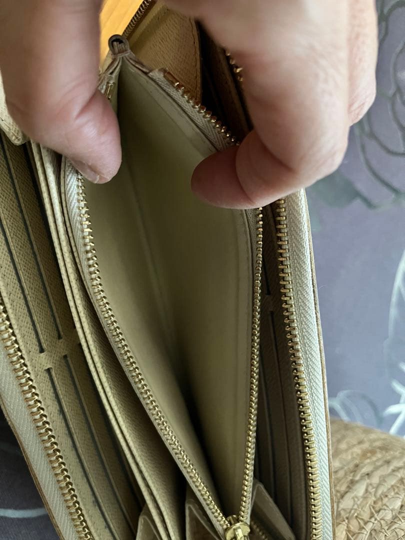 ルイ・ヴィトンチェック柄　ダミエ　長財布　ユニセックス