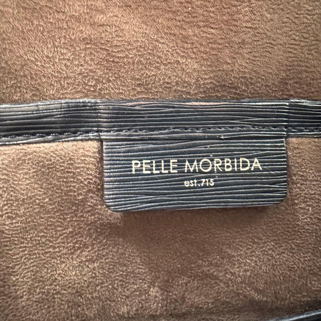 高級✨ ペッレモルビダ キャピターノ ブリーフケース ビジネス A4 ネイビー