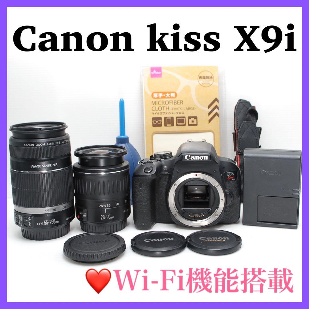 ▪️Canon kiss X9i▪️極美品 高速&正確なAF 軽量で持ち運びOK