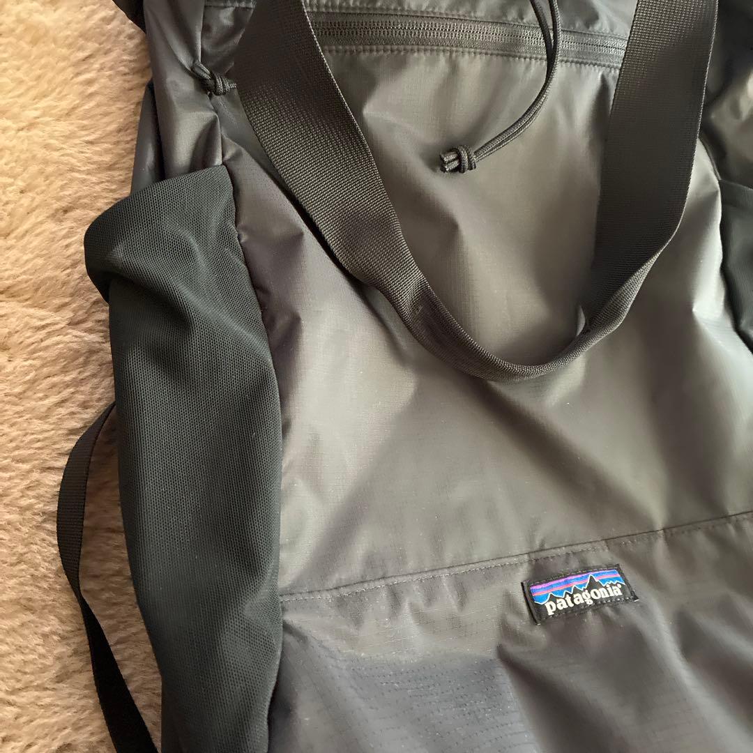 新品未使用　タグ付き　patagonia 黒 トートバッグ