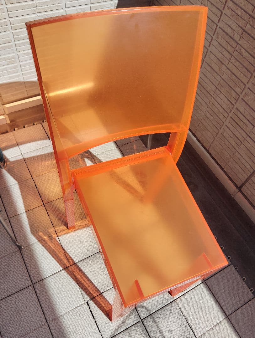 Kartell カルテル　希少　オレンジ　ラ・マリーチェア　ラマリー