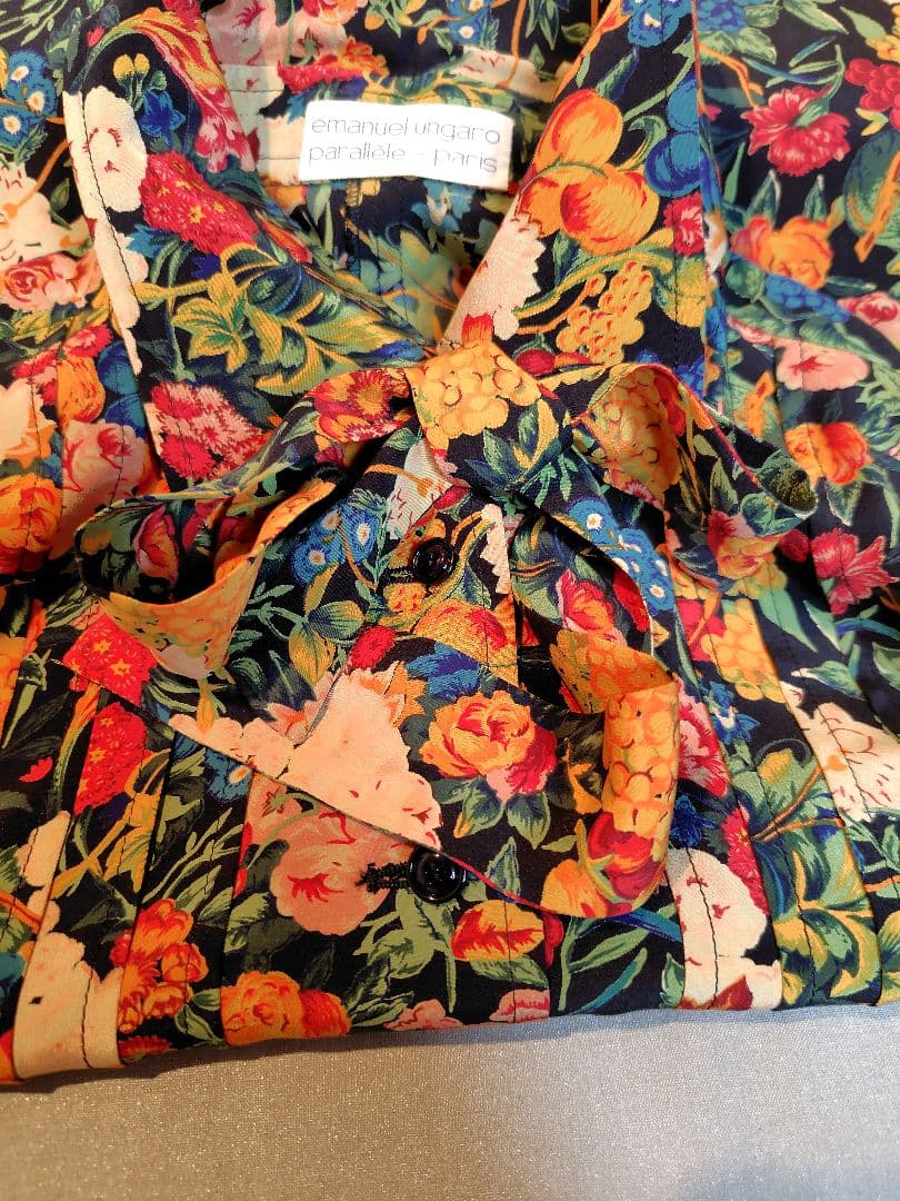 プレタポルテEmanuelUngaroクラシックレトロ長袖セットアップ