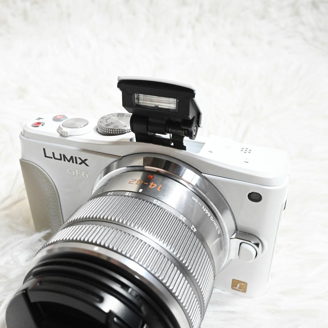 Panasonic LUMIX DMC-GF6W ミラーレス 一眼 レンズキット