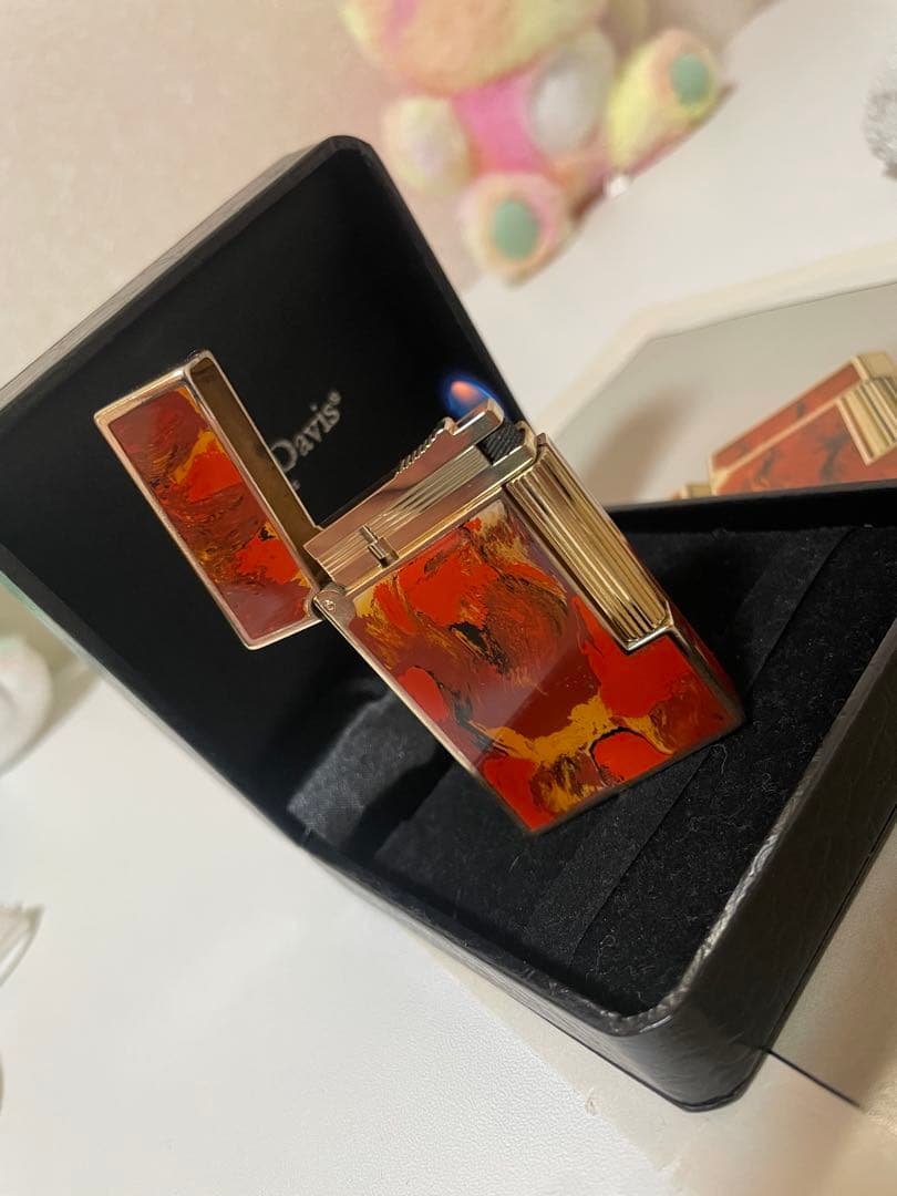 デュポンライター　ガスライター　超レアモデル、純正漆　高額モデル　美品　本物