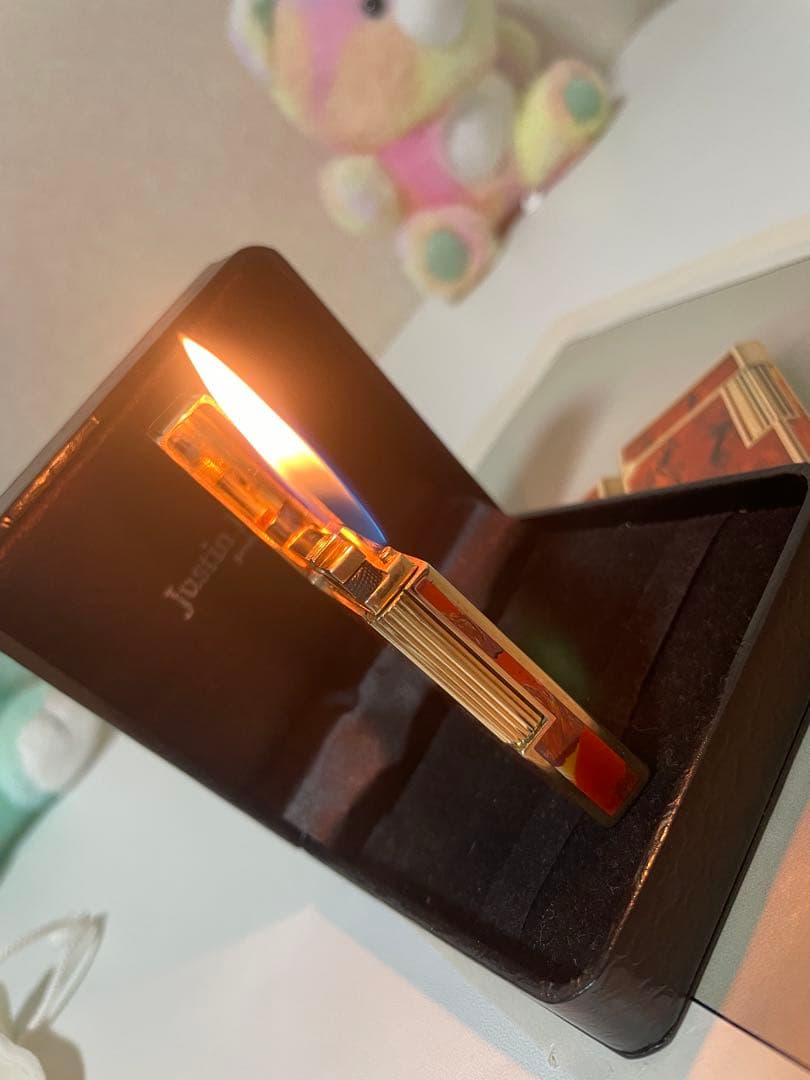 デュポンライター　ガスライター　超レアモデル、純正漆　高額モデル　美品　本物