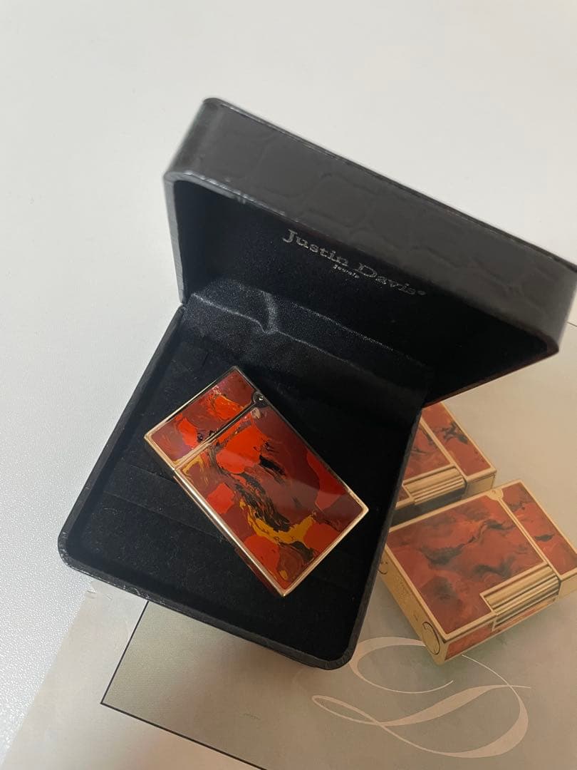 デュポンライター　ガスライター　超レアモデル、純正漆　高額モデル　美品　本物