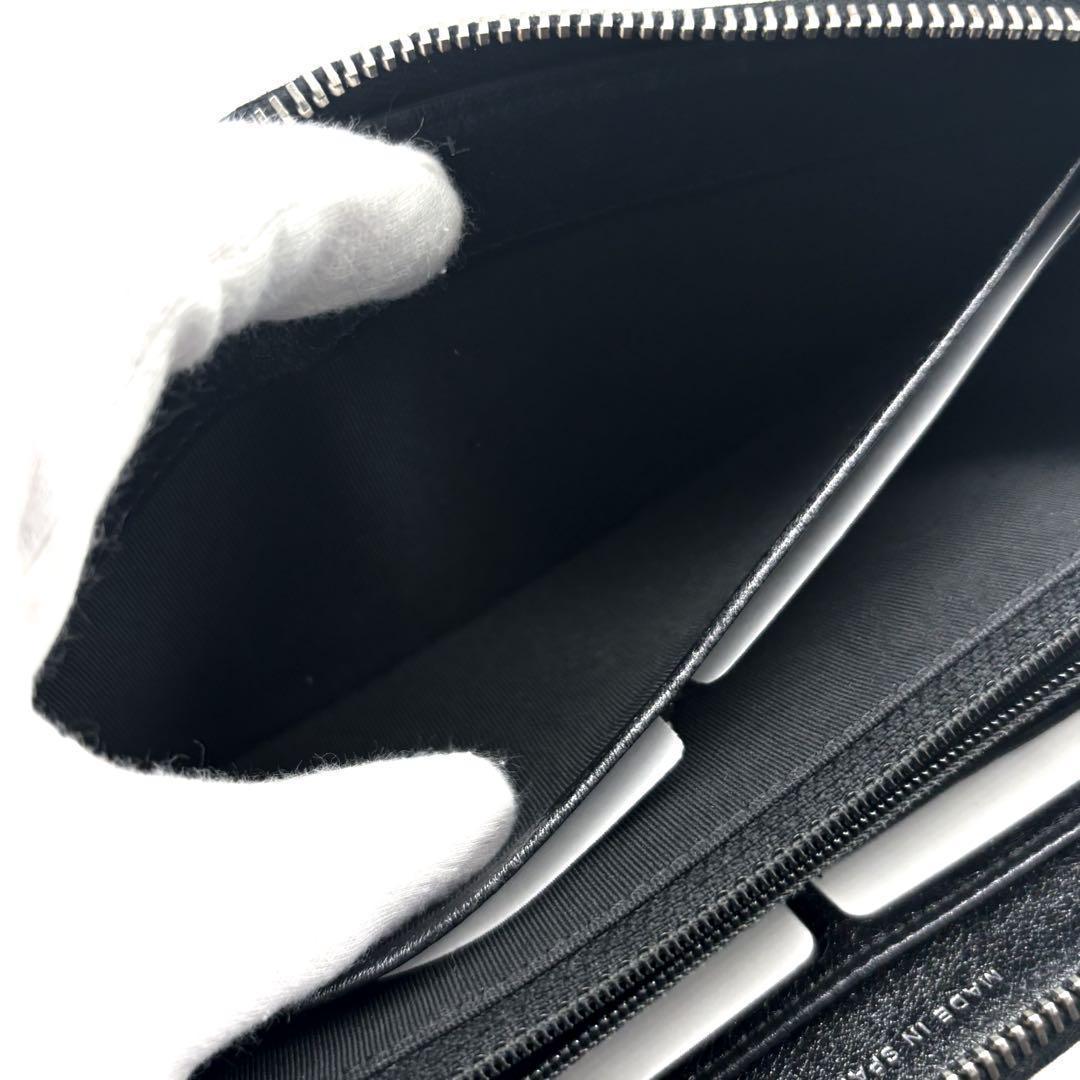 【極美品✨】シャネル 長財布 マトラッセ パンチング ラウンドジップ