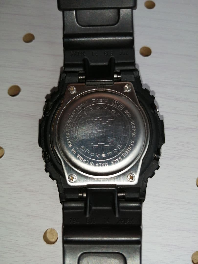 カシオ　G-shock baby-g BGD-560PKC ポケモンコラボ