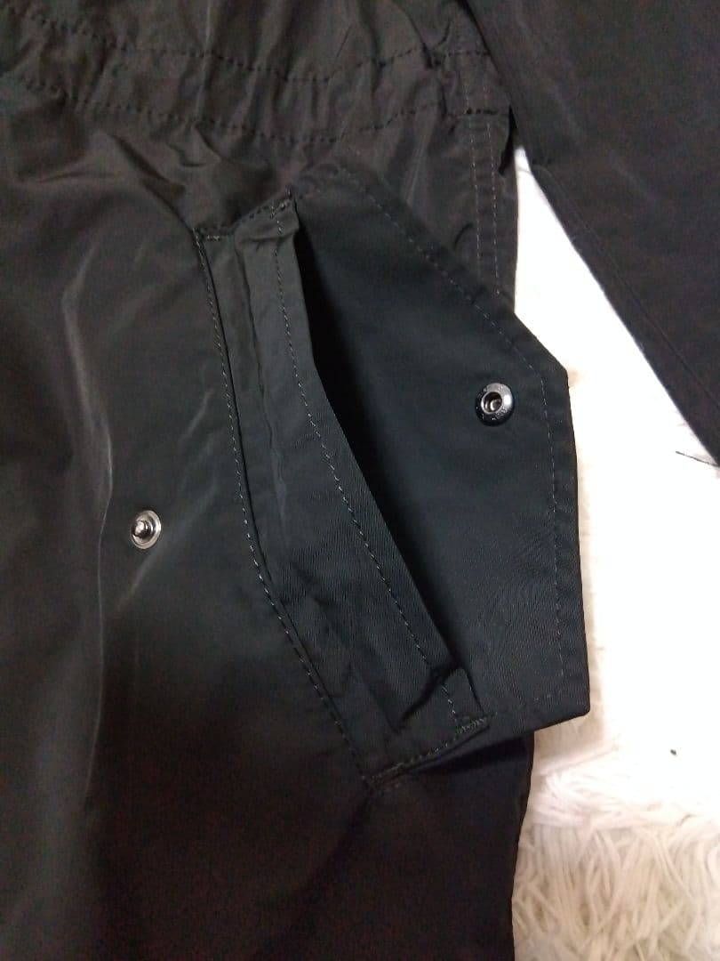 美品 23区 オンワード樫山 ダウンコート 2way ブラック 黒 M 38