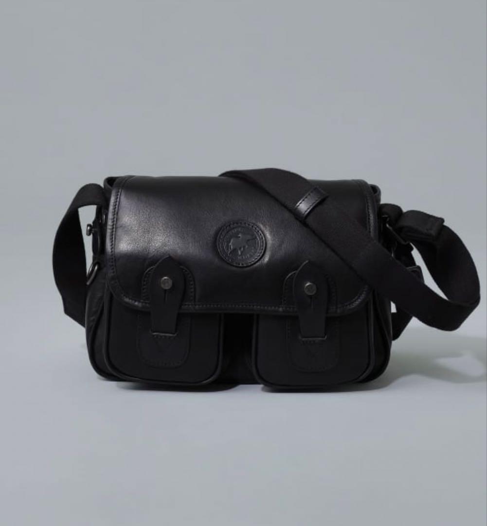 BEAMS F【別注】HUNTING WORLD / レザー キャリーオール S