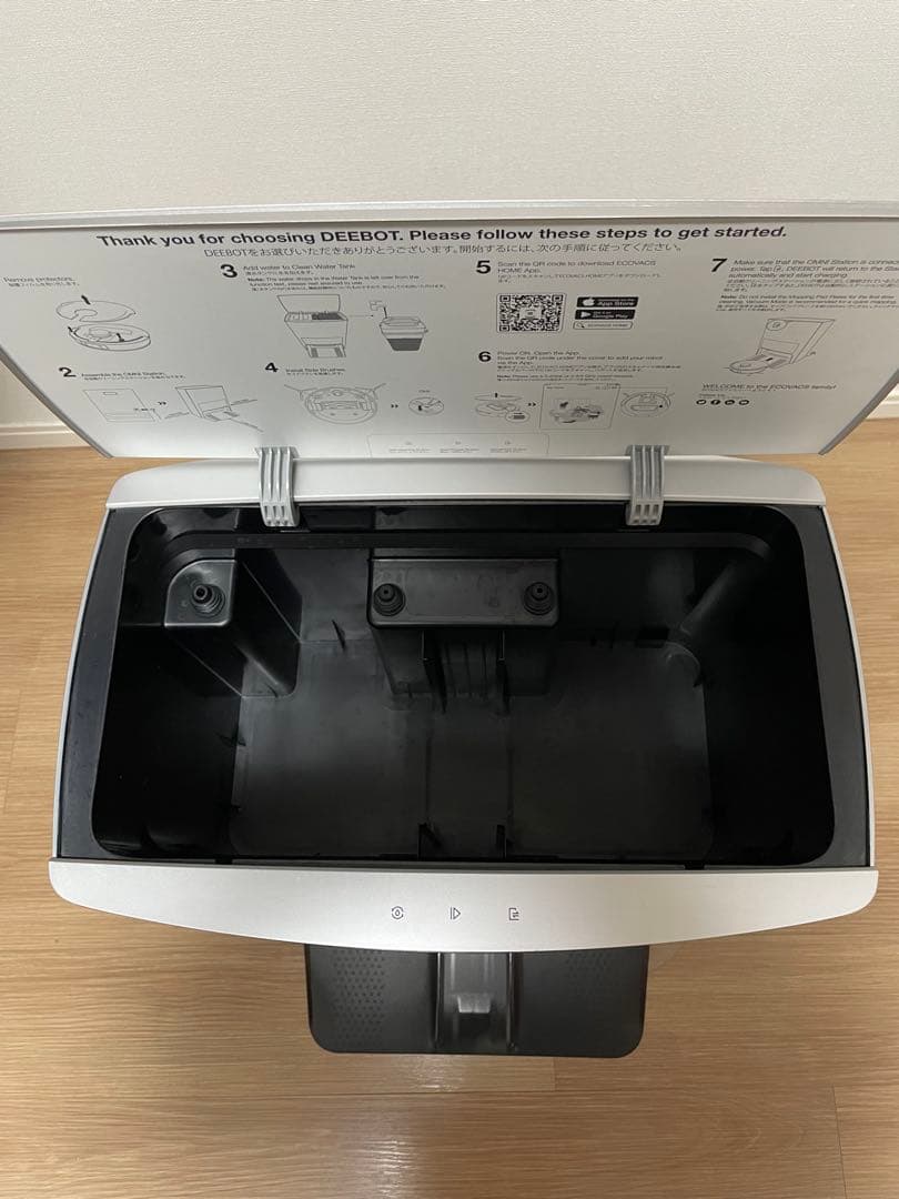 【ジャンク品】DEEBOT X1 OMNI ロボット掃除機 本体