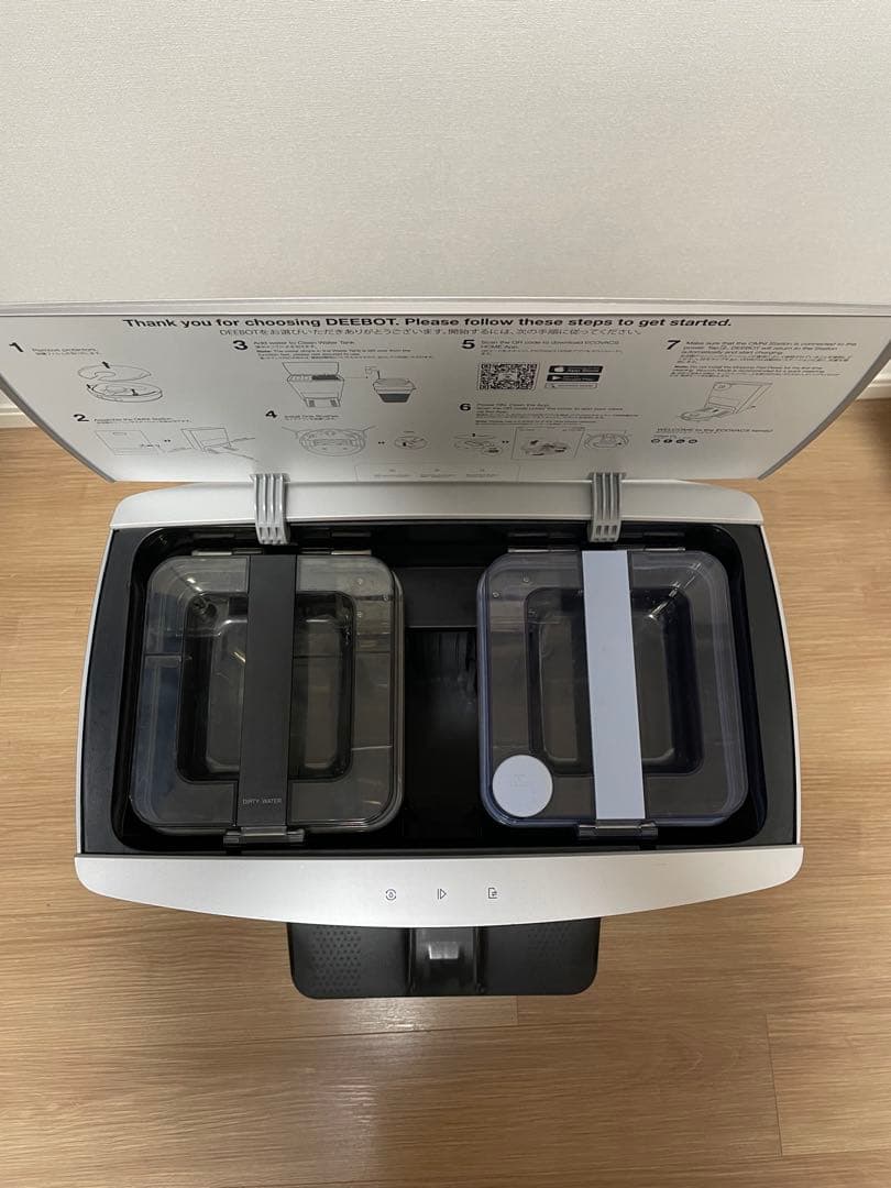 【ジャンク品】DEEBOT X1 OMNI ロボット掃除機 本体