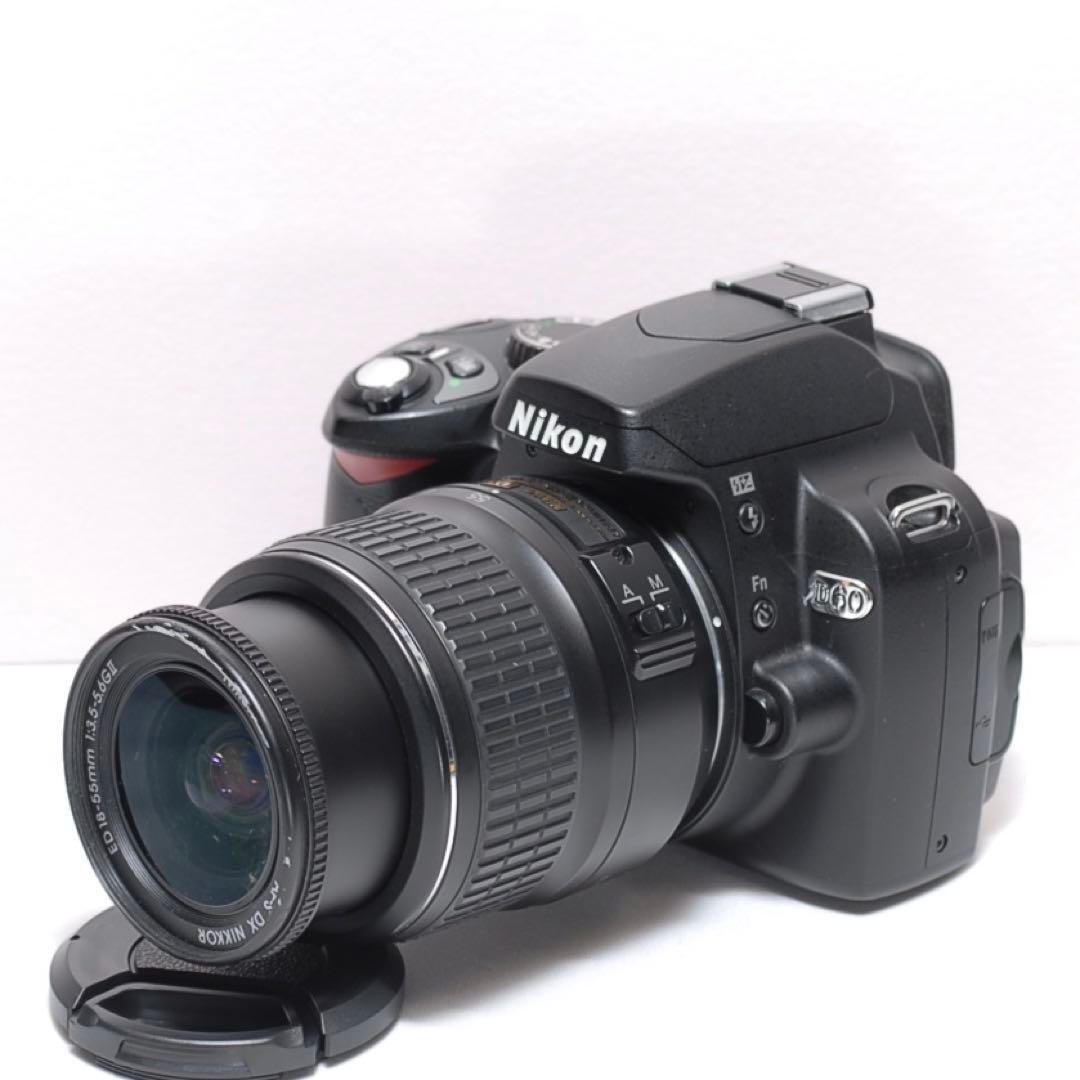 ✨初心者様向け✨Nikon D60✨ シングルレンズ✨ 簡単操作✨すぐ使えます