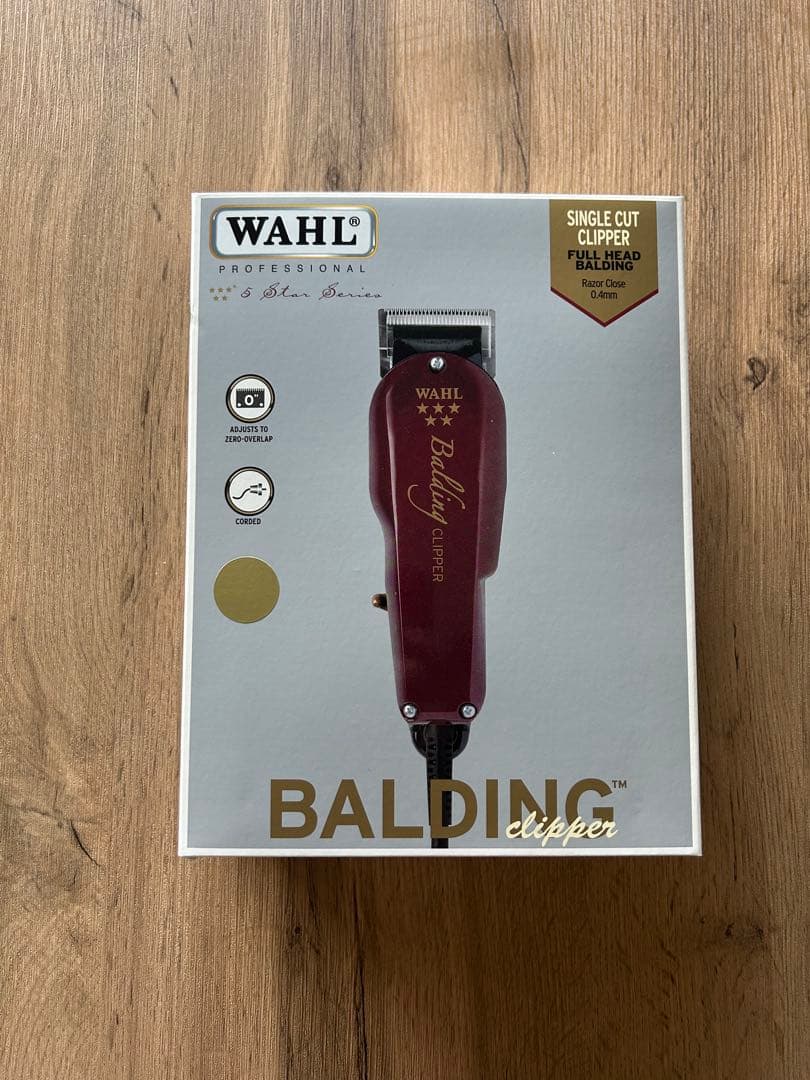 新品未開封WAHL Balding 2nd Editionバリカン