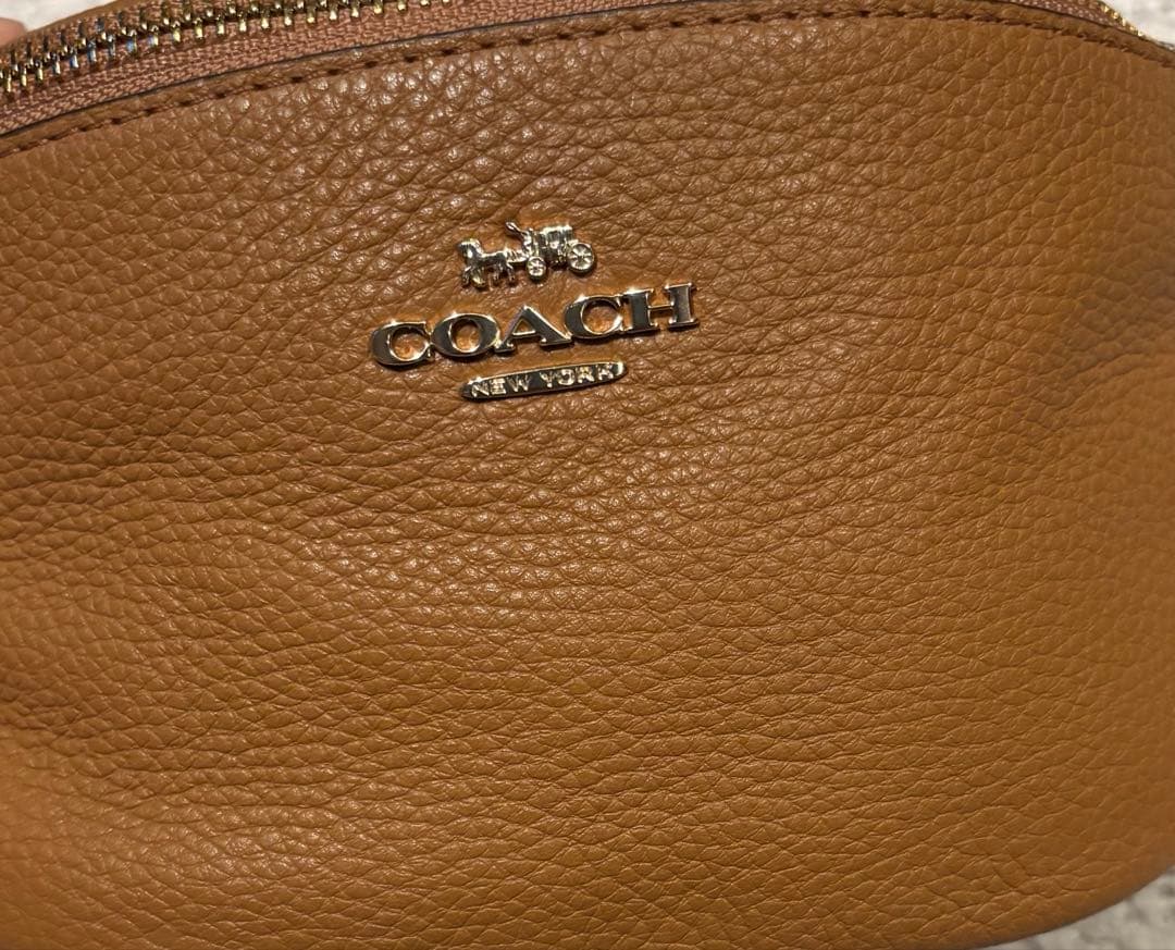COACH ボディバック ウエストバッグ ブラウン
