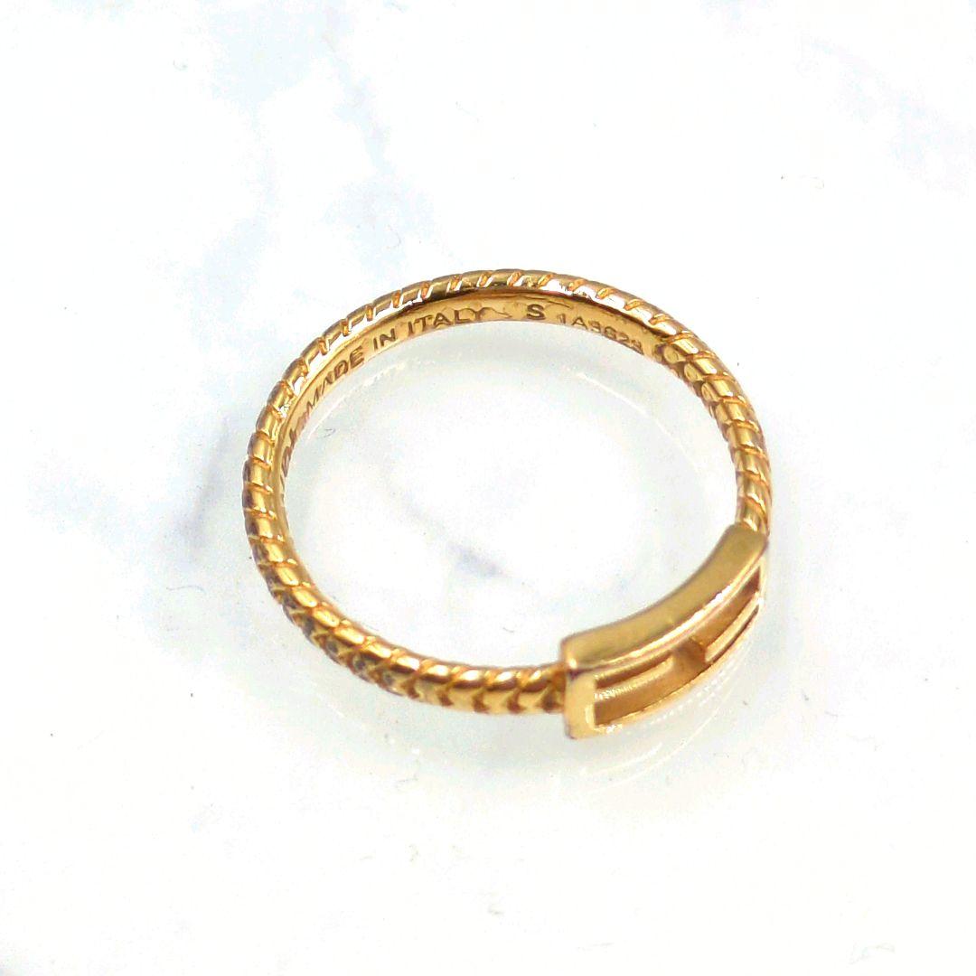 Fendi フェンディ　バケットデザイン　 リング　10号　Sサイズ