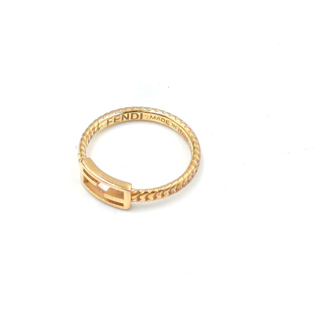 Fendi フェンディ　バケットデザイン　 リング　10号　Sサイズ