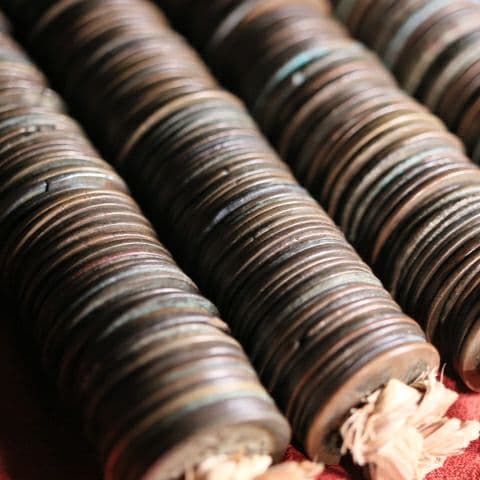 M35 古銭 寛永通宝 約500枚 縄差し まとめ売り 寛永通寳 日本古銭