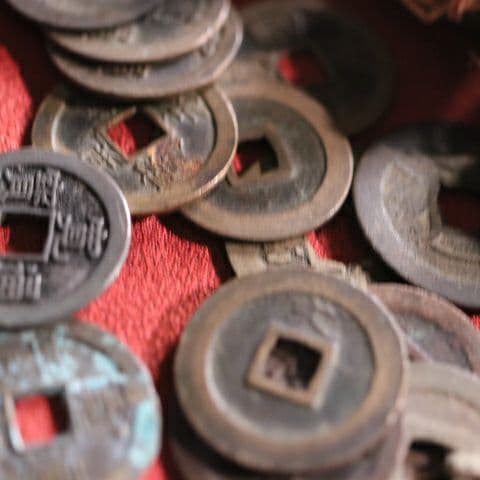 M35 古銭 寛永通宝 約500枚 縄差し まとめ売り 寛永通寳 日本古銭