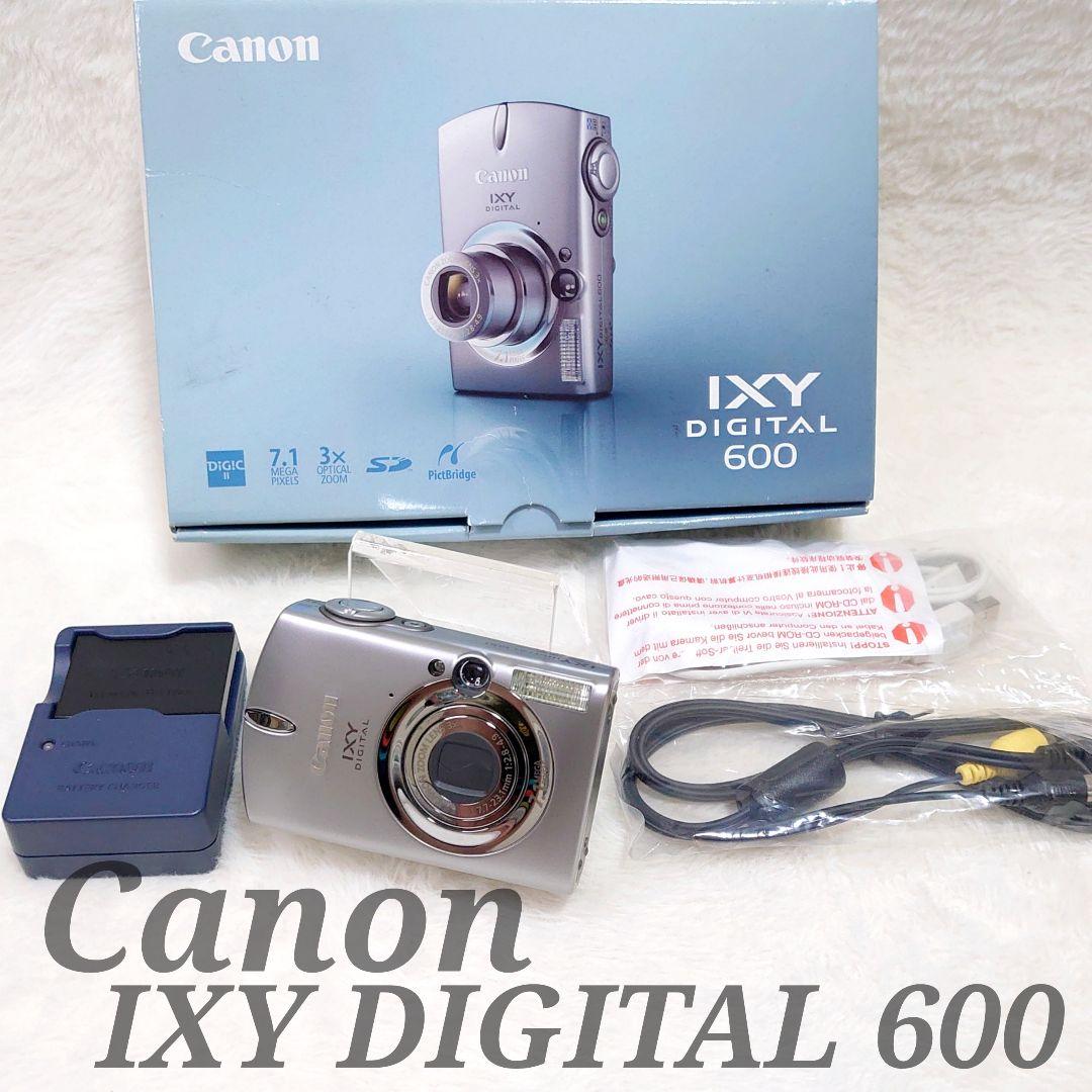 ✨美品✨Canon IXY DIGITAL 600 シルバー PC1114