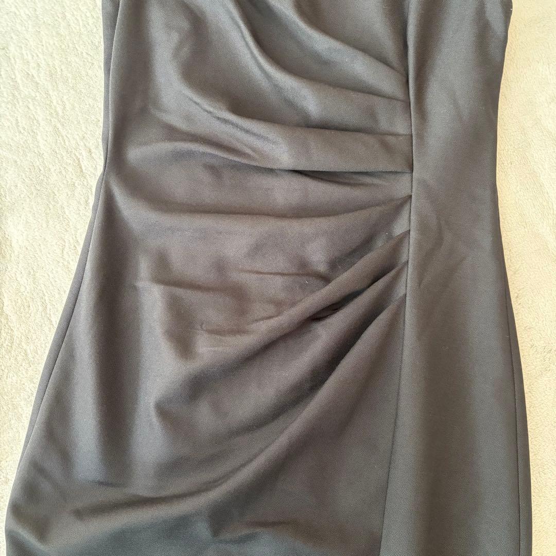 マックスマーラ　白タグ　フォーマル　ワンピース　40　黒　ブラック　エレガント