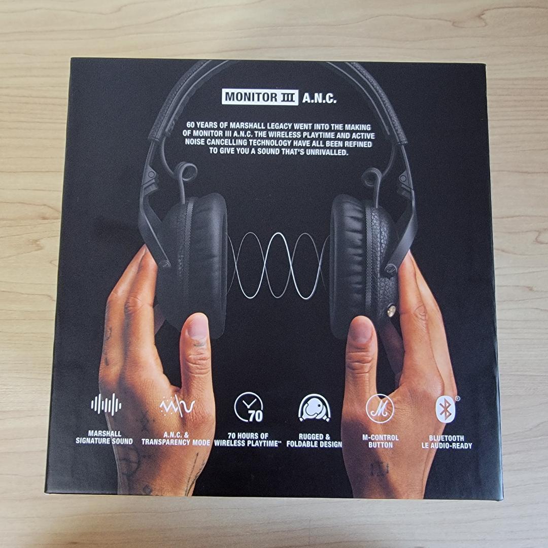 【ほぼ新品】Marshall Monitor III A.N.C.