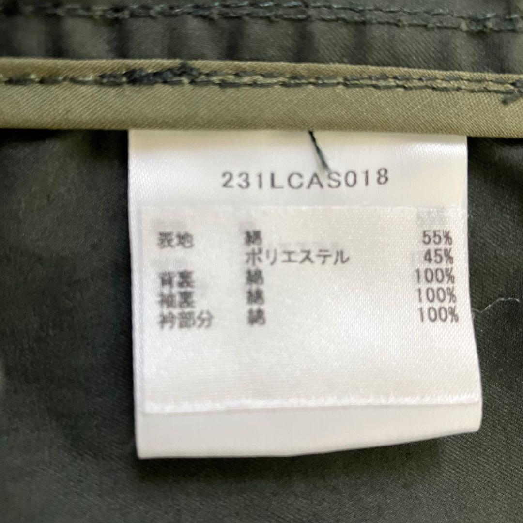 新品/Barbour/OS BURGHLEY JS/ステンカラーコート/カーキ