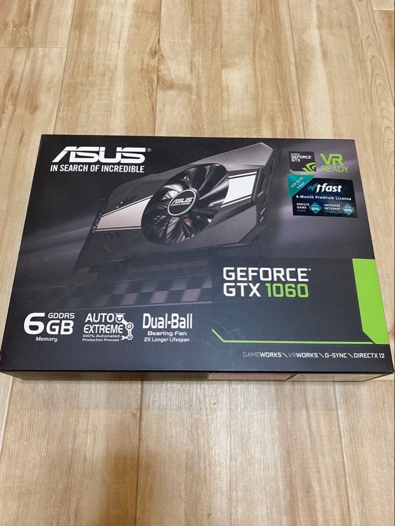 グラフィックボード・グラボ・ビデオカード ASUS GeForce GTX 1060 6GB