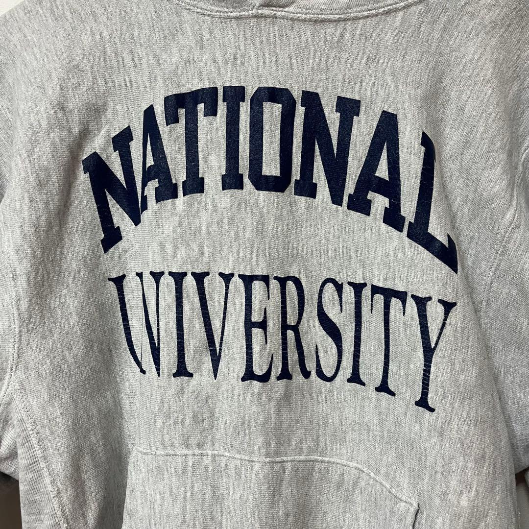 champion 90s リバースウィーブ パーカー L usa　刺繍タグ　2段