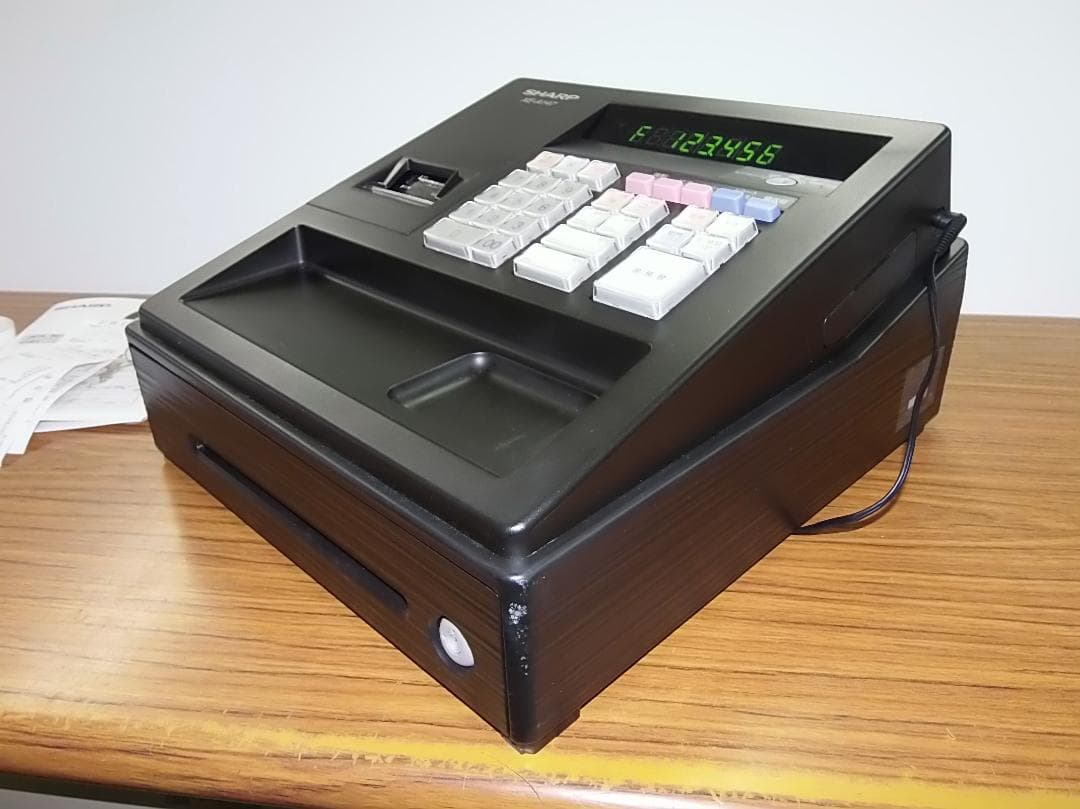 設定無料 シャープ XE-A147-B 軽減税率対応 レジスター 250726