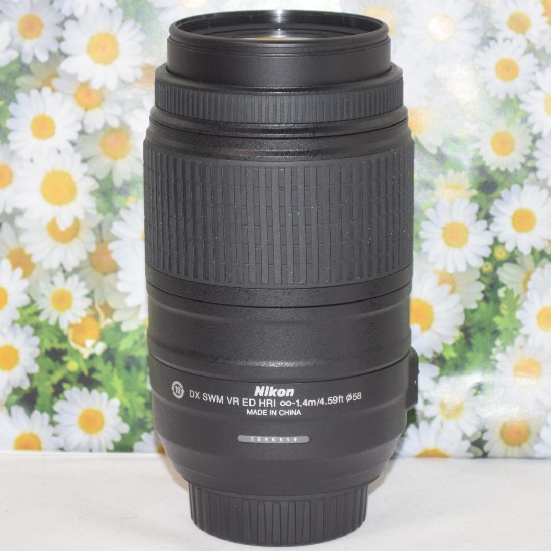 美品❤ニコン Nikon 55-300㎜❤超望遠レンズ❤手振れ補正付き❤