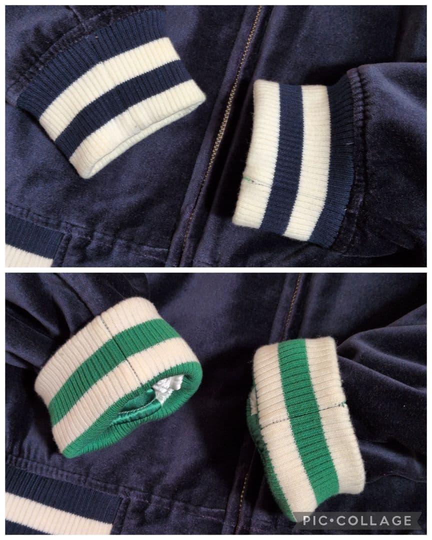 【希少☆別珍】Disney リバーシブル ベロアスカジャン キルティング