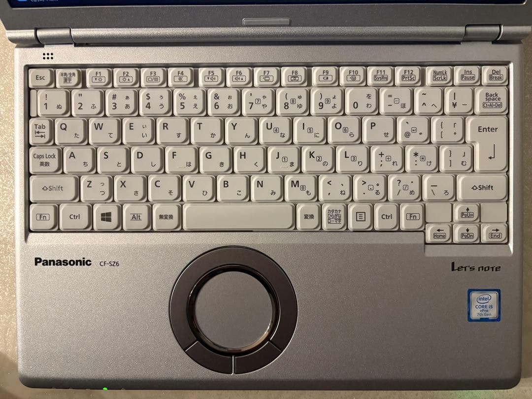 美品！Panasonic CF-SZ6 Core i5 8GB SSD256GB