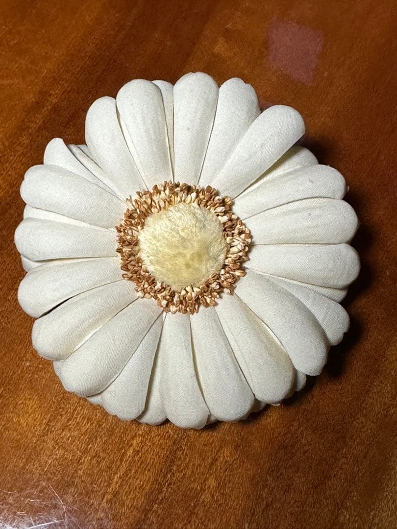 PINK HOUSE ヒナギクモチーフ水色コサージュ ヒナギク淡い黄色 ブーケ