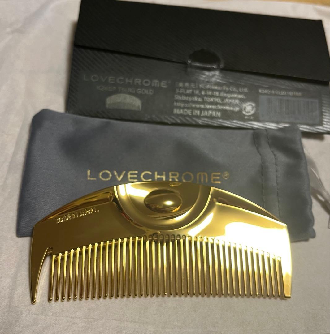 新品未使用 LOVE CHROME/ラブクロム　K24GP ツキ　ゴールド