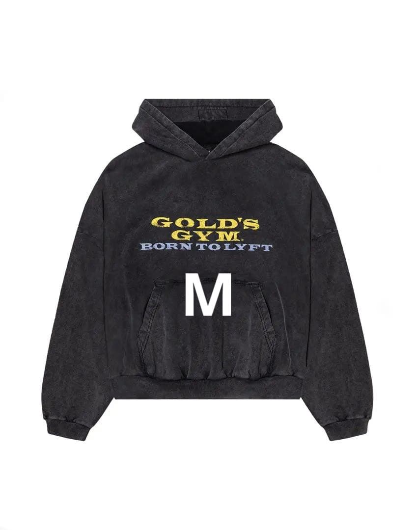 LÝFT × GOLD'S GYM VINTAGE LOGO HOODIE